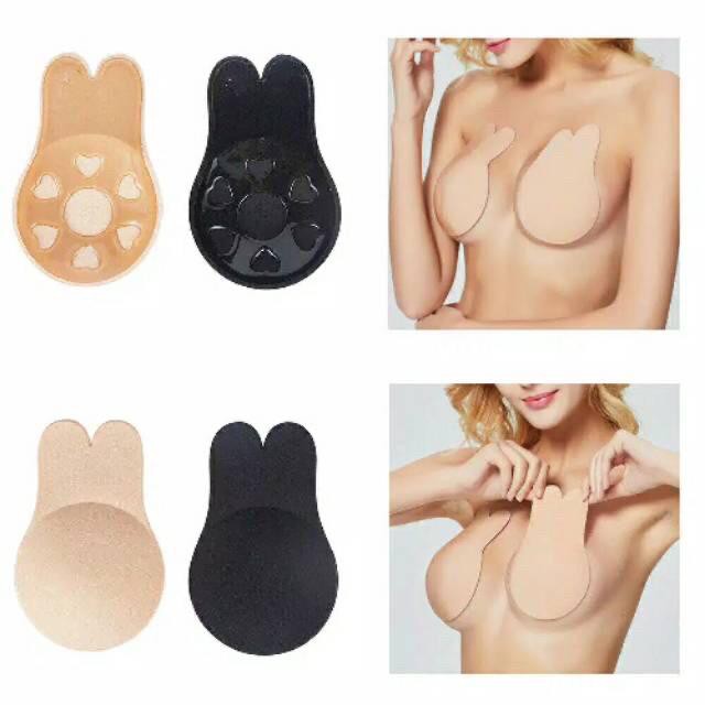 Rabbit Bra Beha Tempel Nipple Pad Cover / Penutup Puting / Push Up Breast Tape Lifter