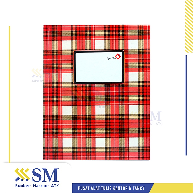 

BUKU KWARTO / QWARTO ISI 50 LEMBAR PAPER STAR HARD COVER