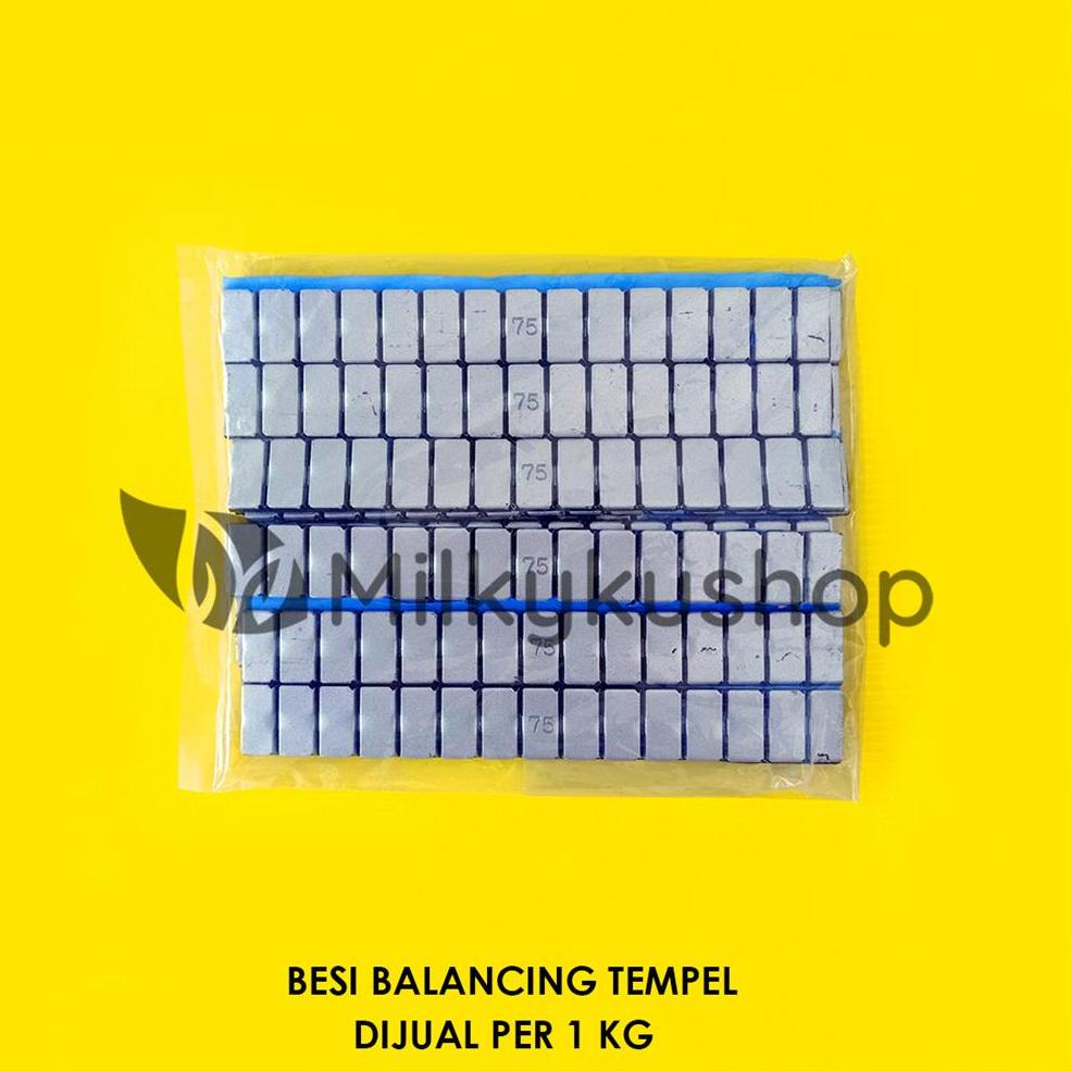 [PROMO BGK83] BESI BALANCING TEMPEL BERAT 1 KG VELG MOBIL BUKAN TIMAH Pasti Murah