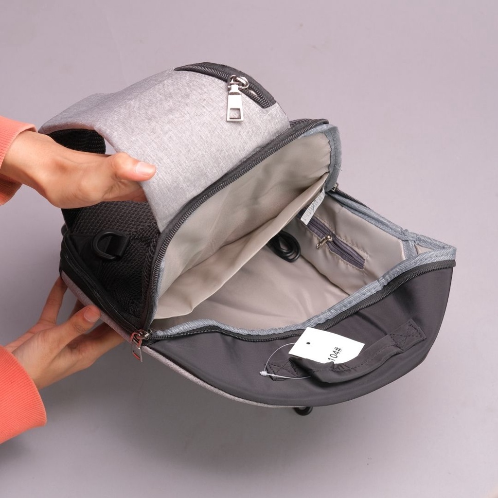 (SIAP KIRIM) TAS SELEMPANG PRIA USB IMPOR