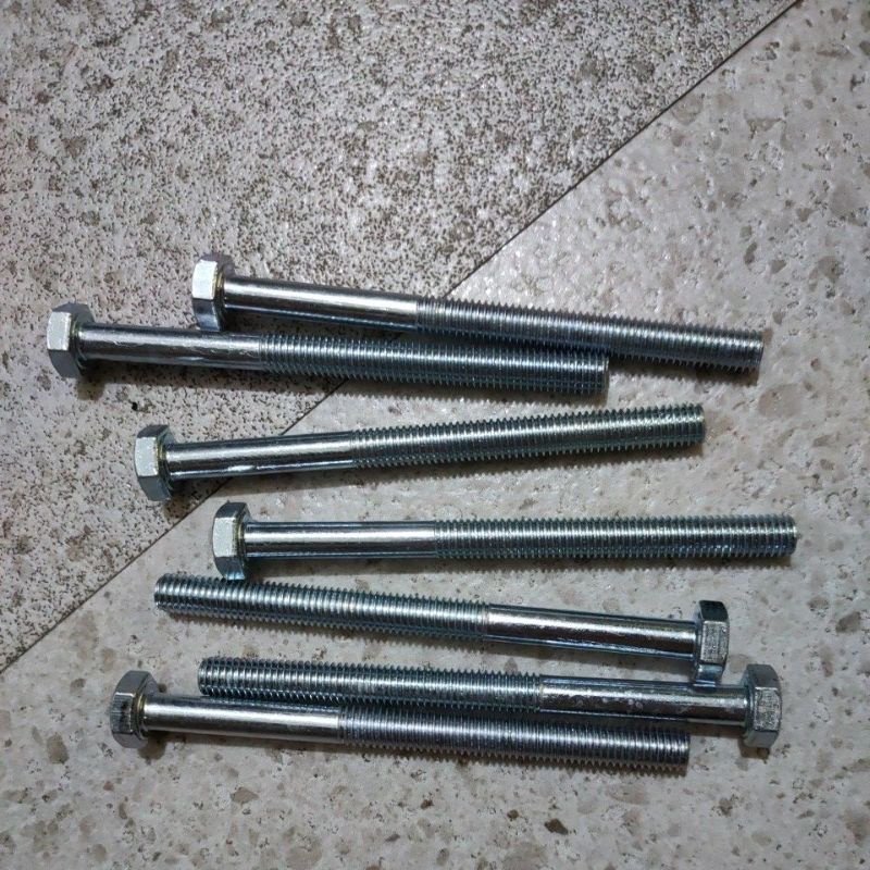 baut galvanis m8x100 / baut bmp m8x100 / baut kepala kunci m8x100 / baut m8 x 100 / baut m8 x 10 cm 