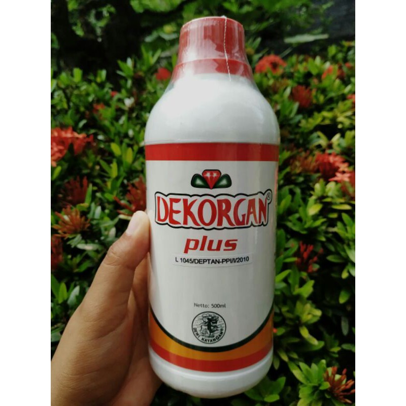 Pupuk Pertumbuhan Bunga Buah Dekorgan Plus 500 ml