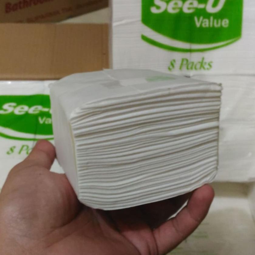 Tissue See U Pop Up See-u Multipurpose 8 packs - Tissue Pop Up Meja
