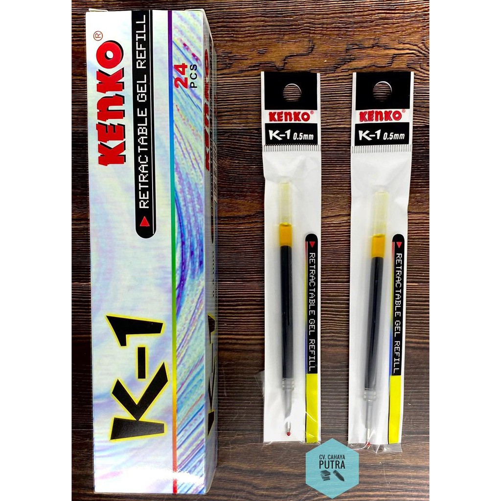 

Isi Bolpoin Gel/ Isi Pulpen Gel - Kenko K1