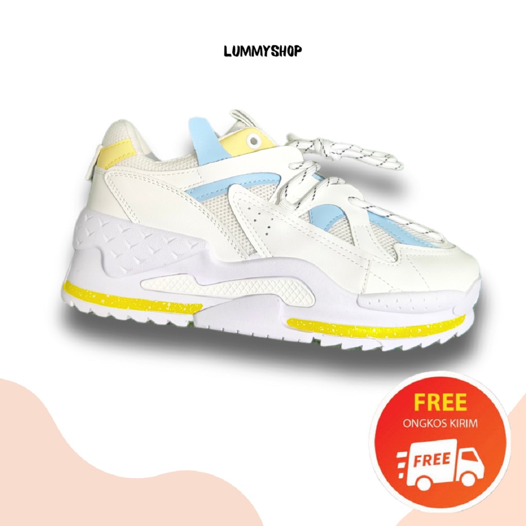 LUMMYSHOP SEPATU WANITA MORY SNEAKERS IMPORT PREMIUM 4 PILIHAN WARNA