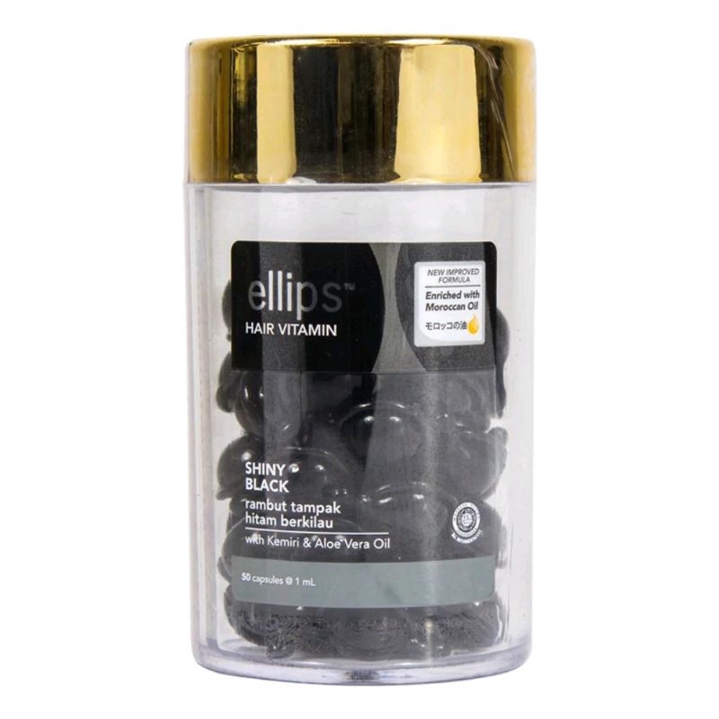 ELLIPS Hair Vitamin Rambut /Hair Vitamin Pro Kreatin Complex (Isi 50) BOTOL