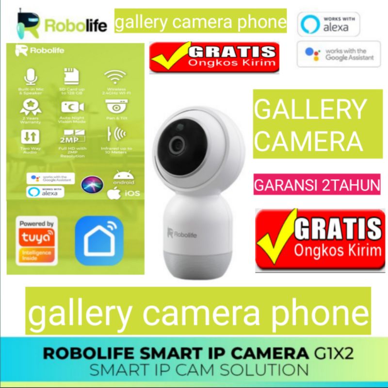 IP CAM ROBOLIFE SMART IP CAMERA 2MP FULL HD1080P