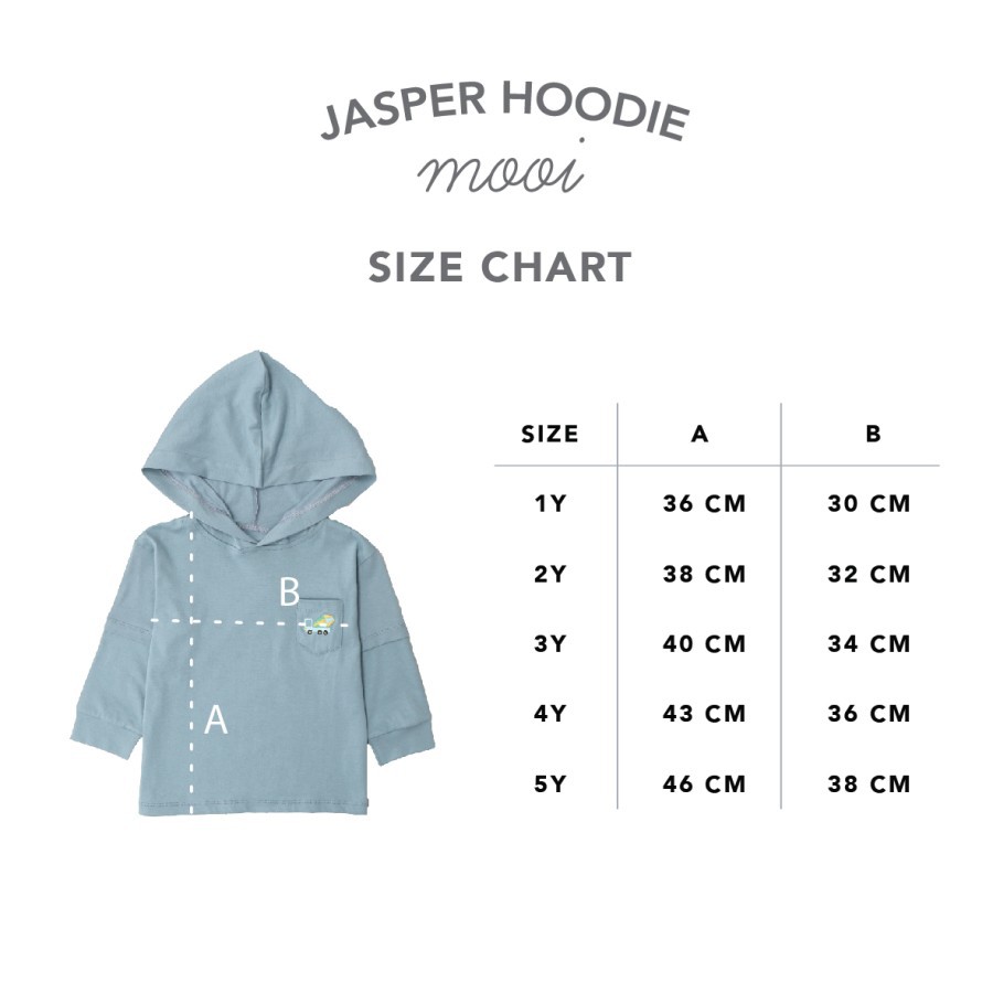 Mooi jasper hoodie