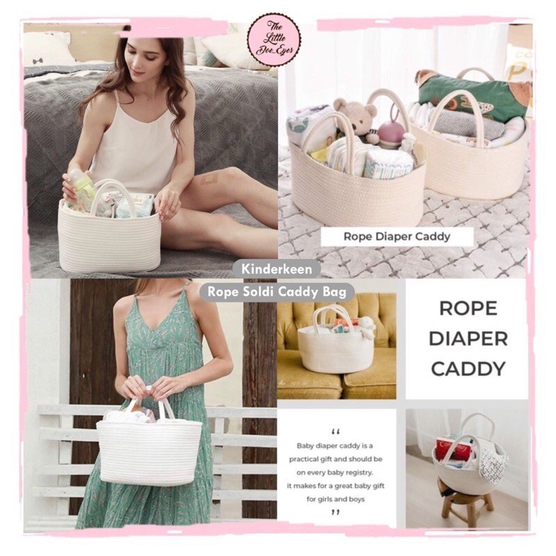 [READY] Kinderkeen Multipurpose / Canvas / Rope Solid  / Rope Braided Caddy Bag
