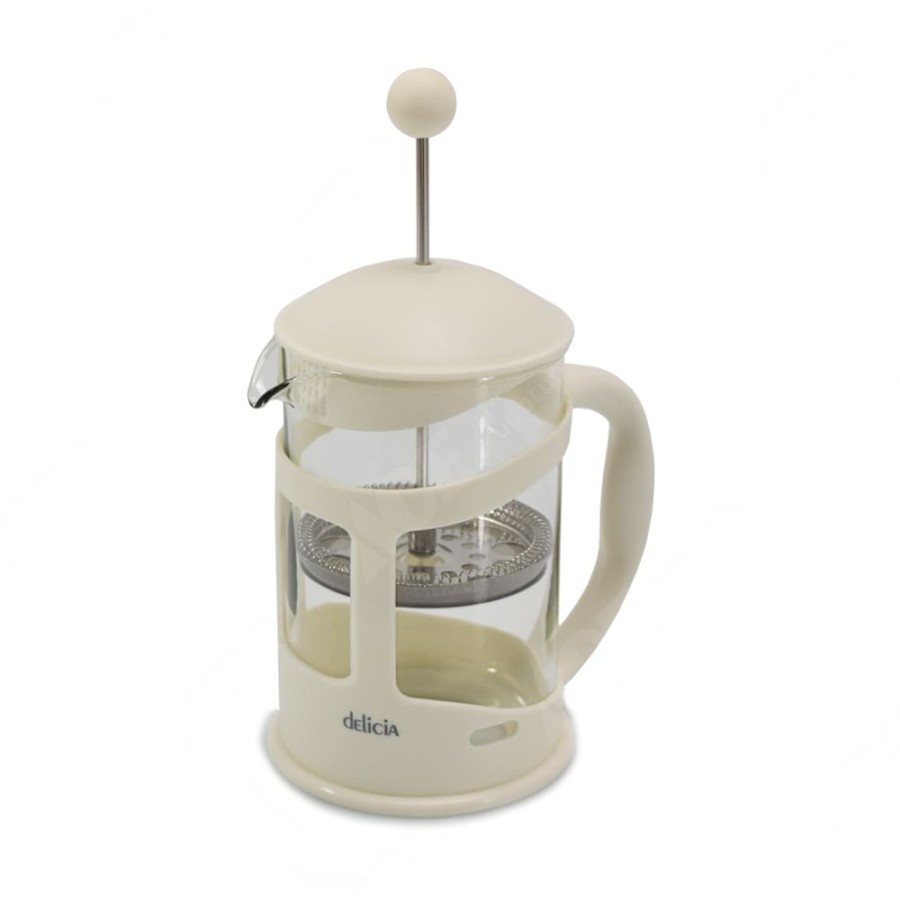 

Delicia Pembuat Kopi Dan Teh French Press 800ml - Putih