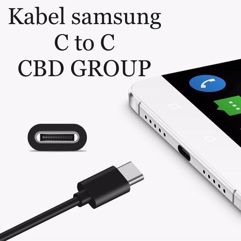 PROMO KABEL DATA SAMSUNG NOTE 20 USB TYPE C TO C ORIGINAL