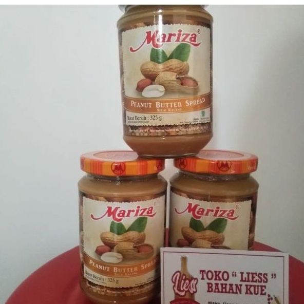 

MARIZA PEANUT BUTTER SPREAD SELAI KACANG 325GR