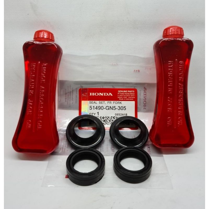 SEAL SHOCK DEPAN+SEAL ABU+OLI SHOCK SUPRA/BEAT/VARIO