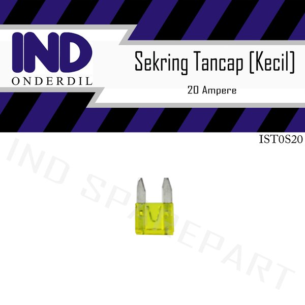 

ASLI RP99SekringSikring TancapFuse Blade Kecil 20 Ampere 20 A