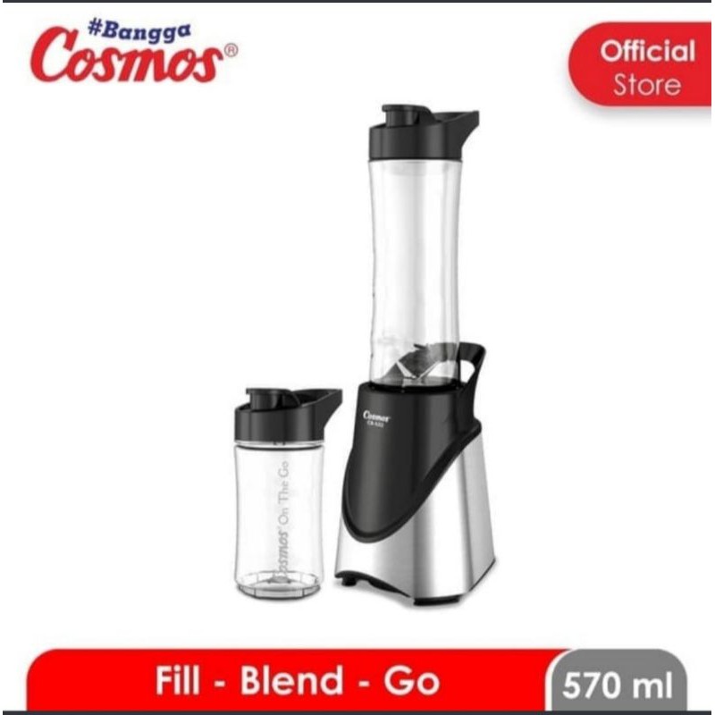 COSMOS On the Go - Juicer Portable 570 ml CB 522 - Garansi Resmi 1 Tahun