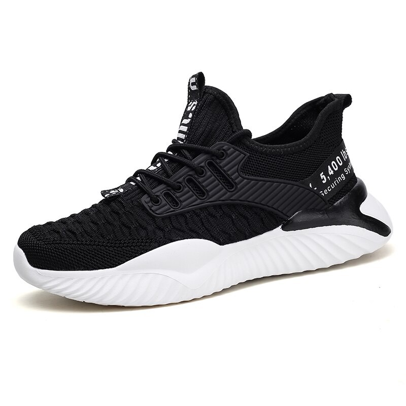 Sepatu Sneaker Pria Import - Interesting BELSERION Running Shoes - Sneaker Kasual Sport Korea-Hitam