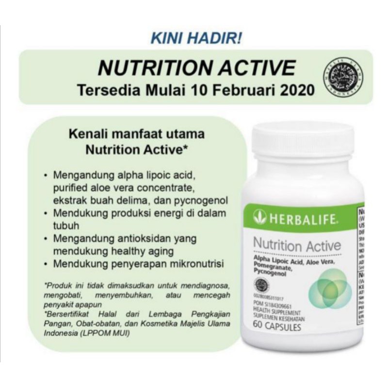 Nutrition Active - Herbalife Original 