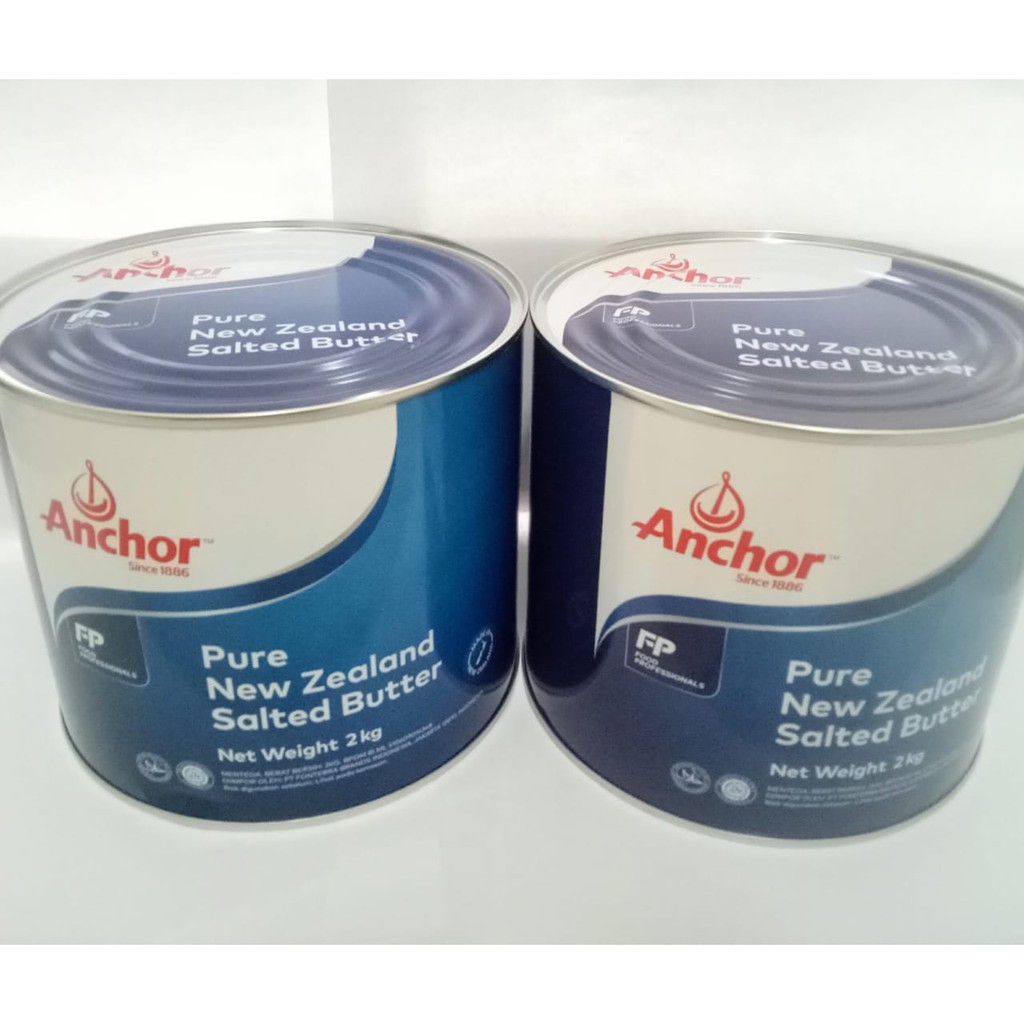 

ANCHOR SALTED BUTTER 2 KG KALENG