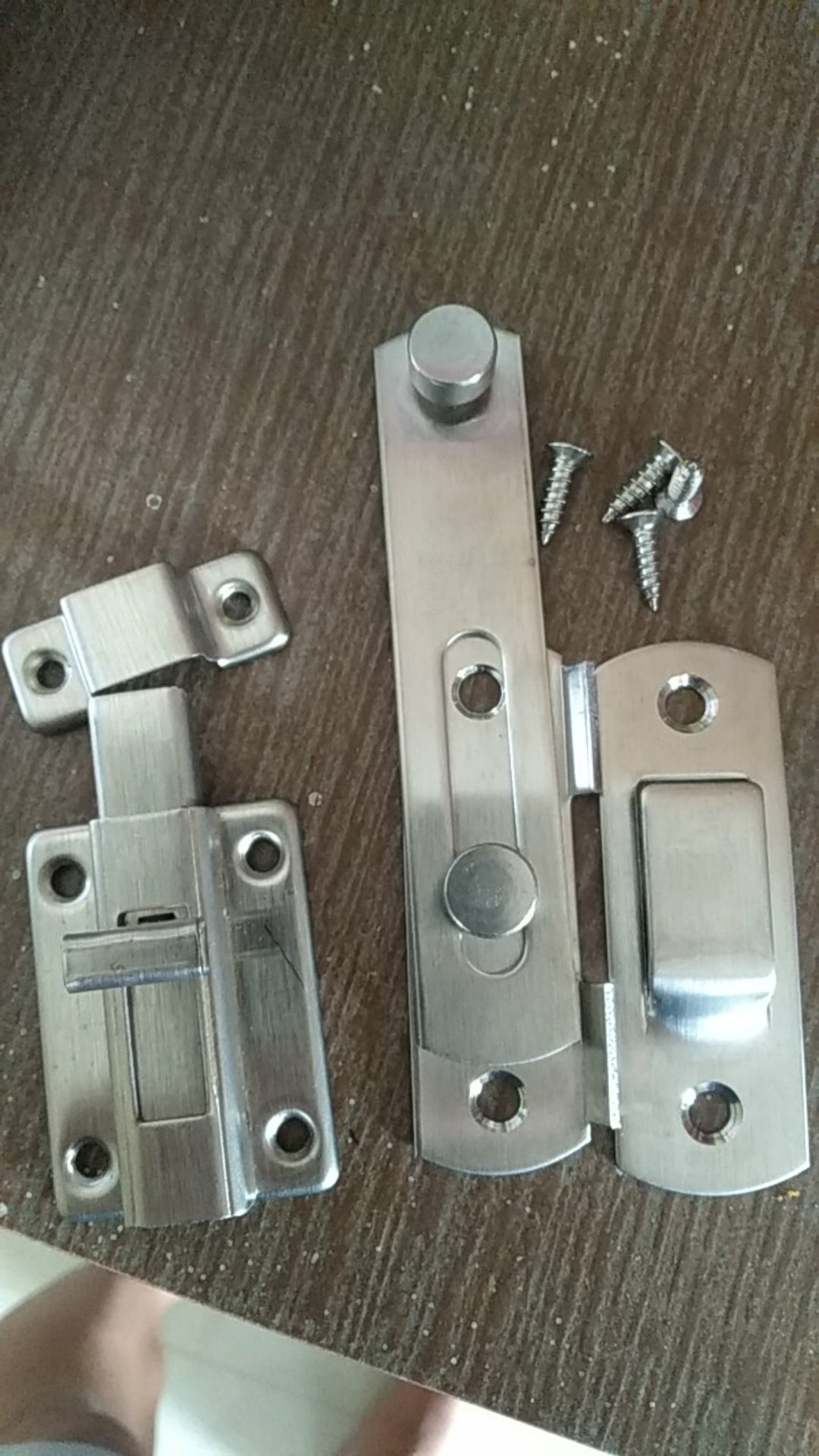 Kunci Grendel Slot Jendela 2 Inch Stainless Steel Door Bolt Slot 5 Cm Grendel Kunci Pintu Laci