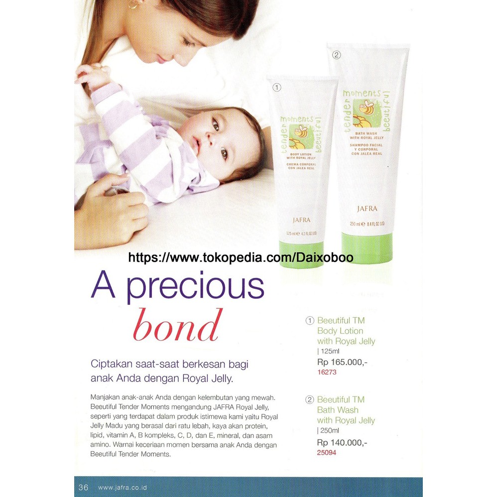 Jafra Bath Wash With Royal Jelly