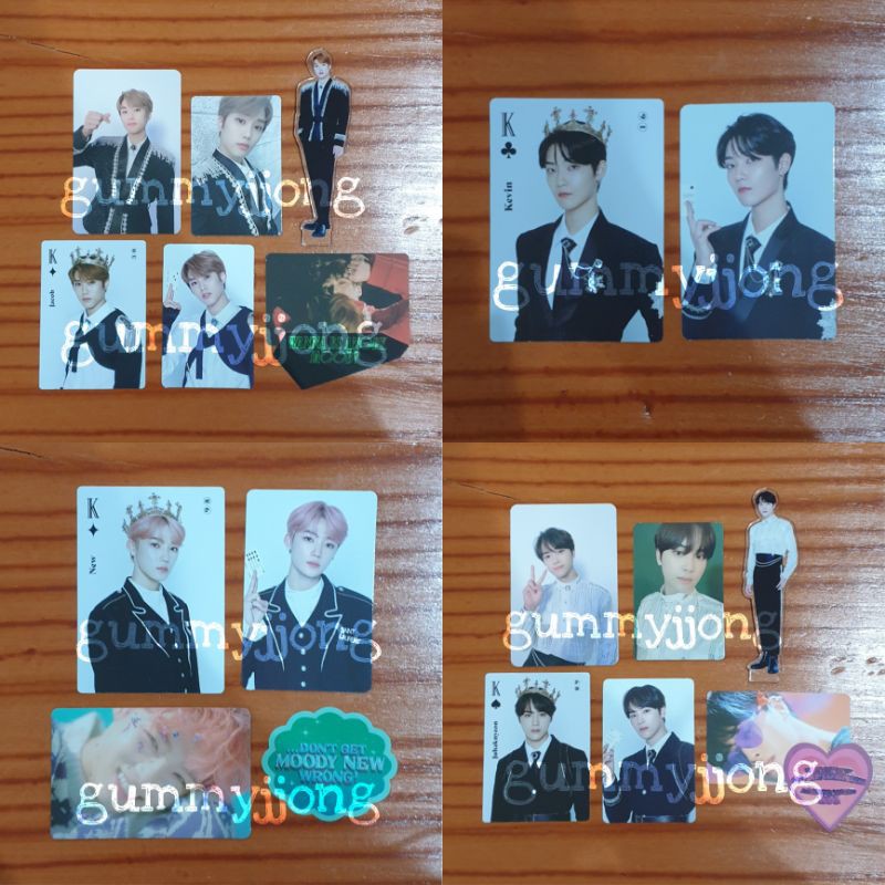 THE BOYZ - ROAD TO KINGDOM SPECIAL EDITION MD PHOTOCARD RTK (HAKNYEON/JACOB/KEVIN/NEW/CHANHEE)