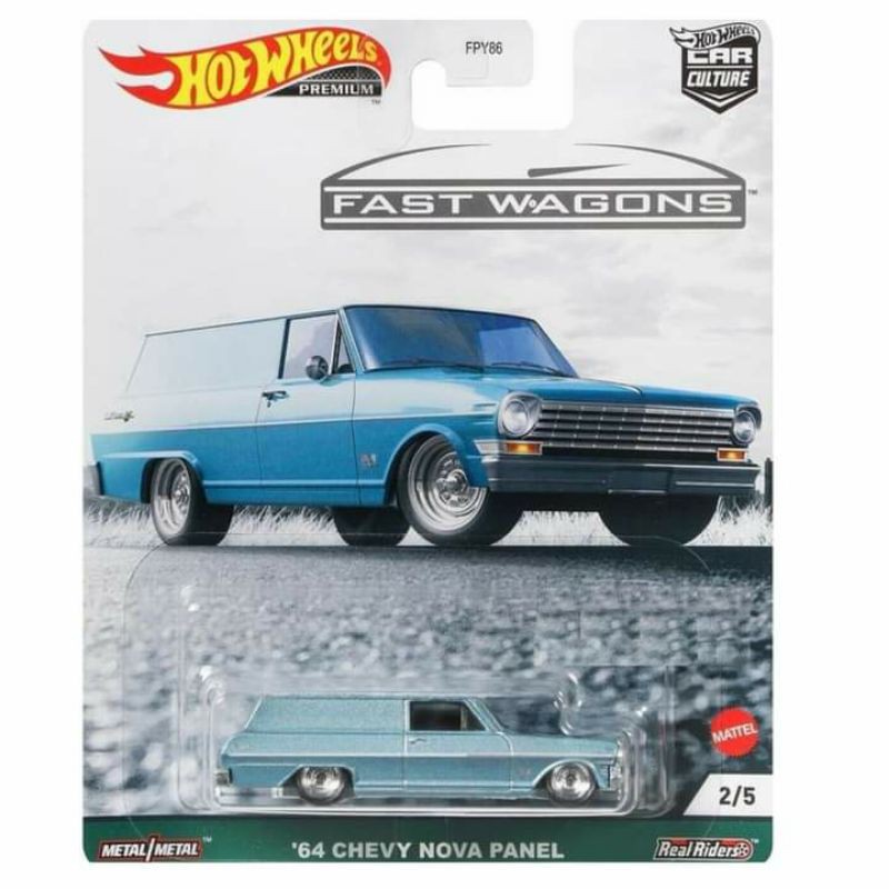 Hotwheels Premium Chevy Nova Panel