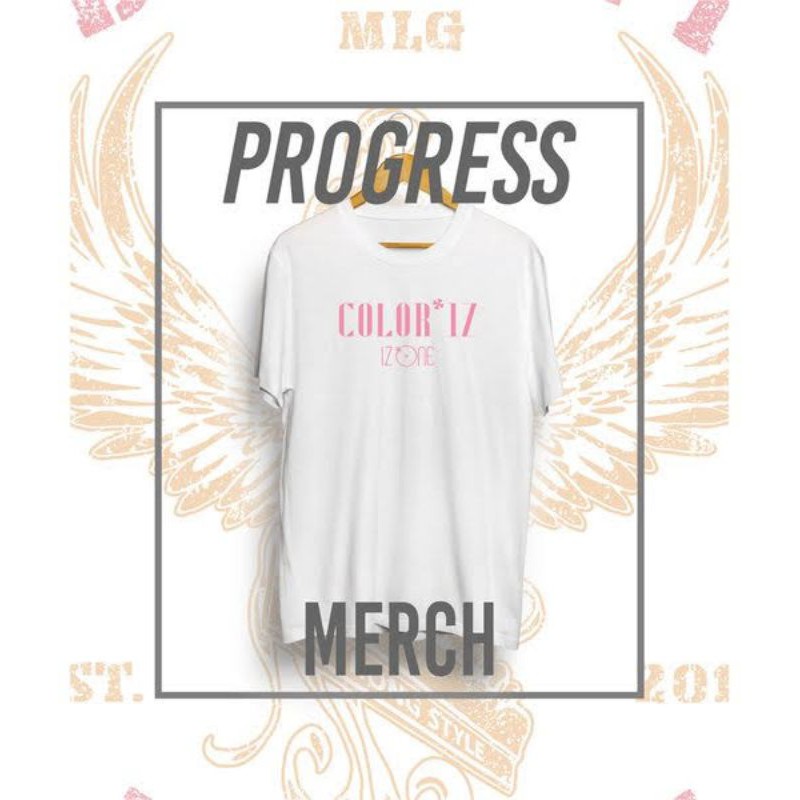 BAJU KAOS TSHIRT IZONE COLOURIZ KPOP MURAH TERBAIK