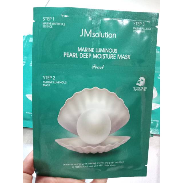 JM Solution Marine Luminous Pearl Deep Moisture Mask