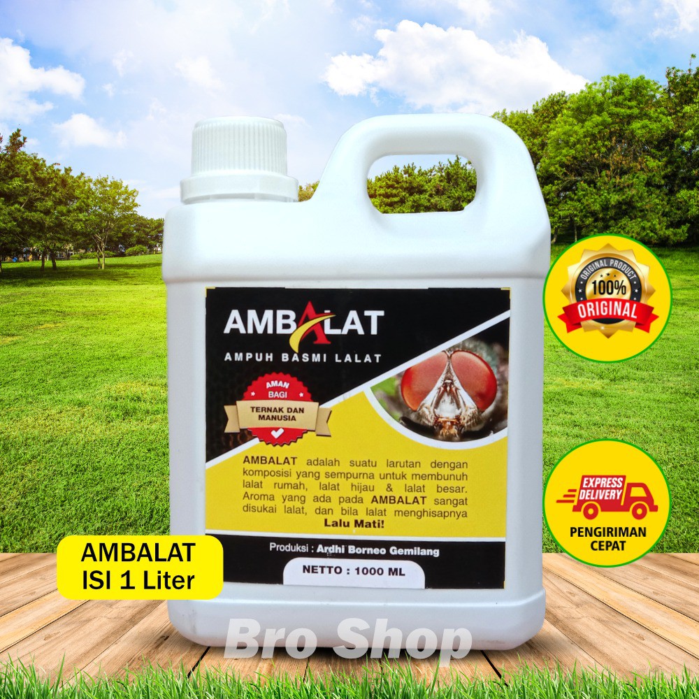 Racun Lalat Ampuh Pembasmi Lalat Semua Jenis Lalat Indoor/Outdoor Racun Lalat Cair Ambalat