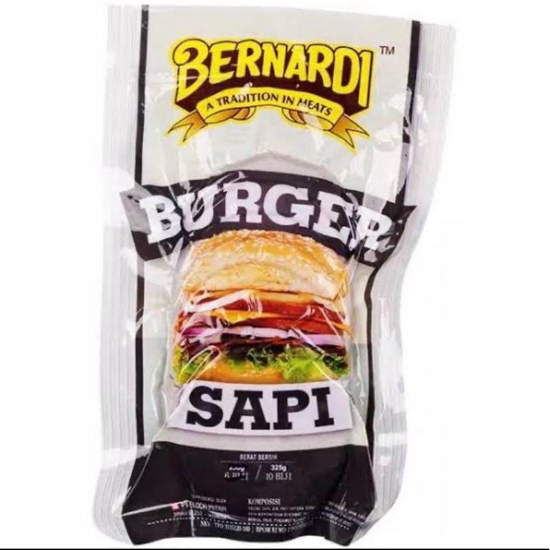 

burger sapi 300 gram