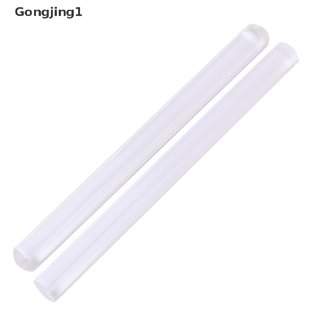 Gongjing1 Rolling Pin Akrilik Transparan Anti Lengket Alat Baking Kue / Pastry