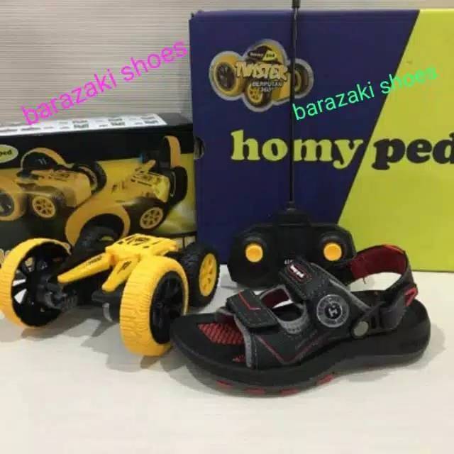 Sandal gunung homyped berhadiah mobil RC TWISTER CAR