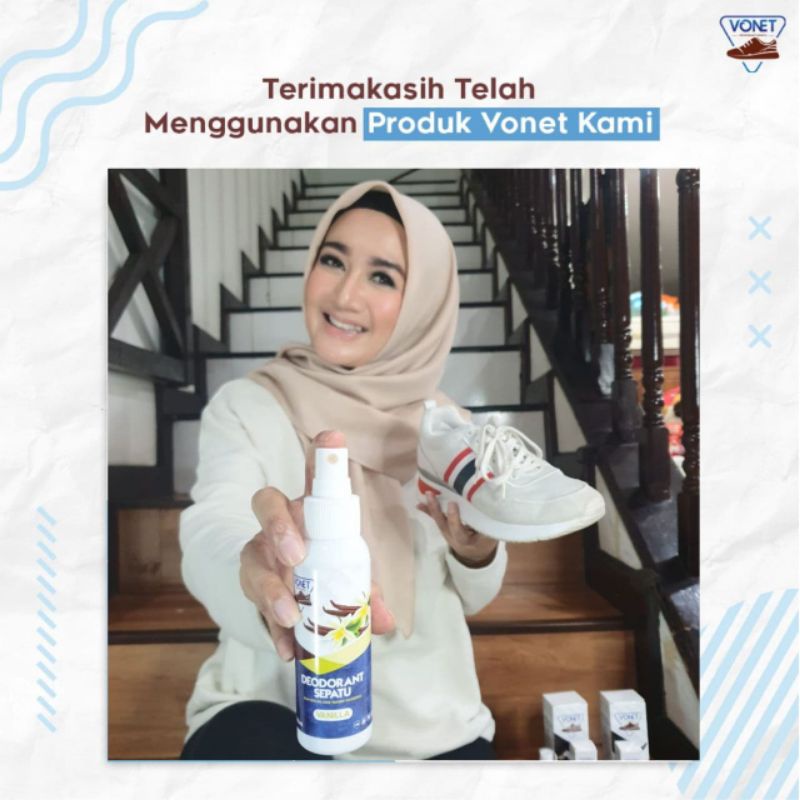 Parfum Sepatu | Helm | Tas | Penghilang Bau | Anti Bakteri | Vonet 25ml