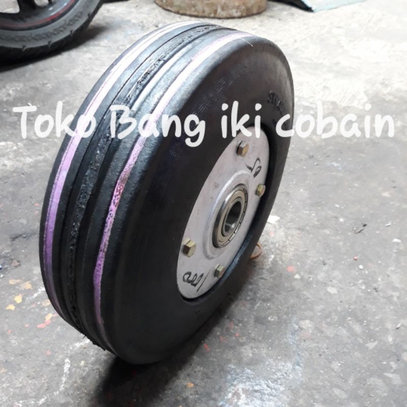 Roda Troli 1 Ton Refill Roda Trolley 100kg Roda Troli 10 inch