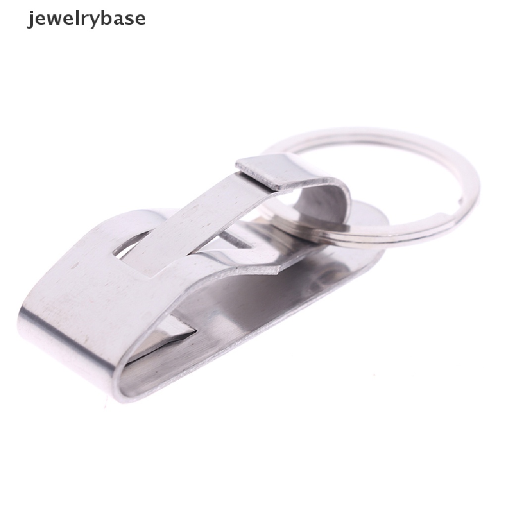 (jewelrybase) Klip Gantungan Kunci Quick release Bahan Stainless steel