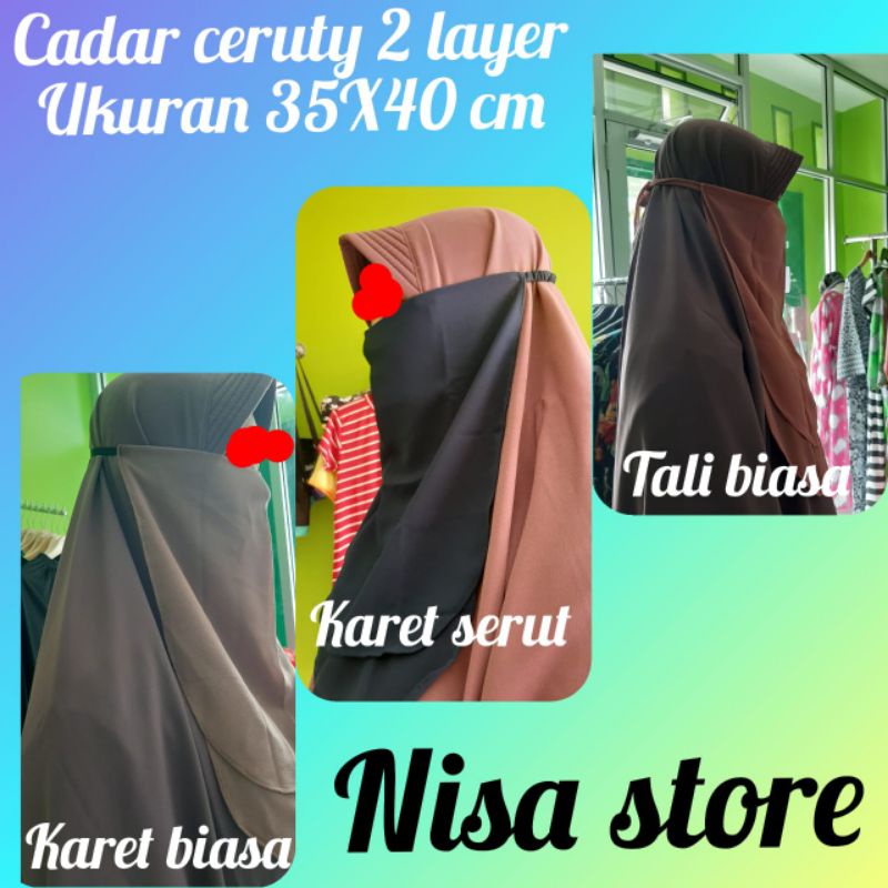 cadar ceruty premium 2 layer/cadar ceruty