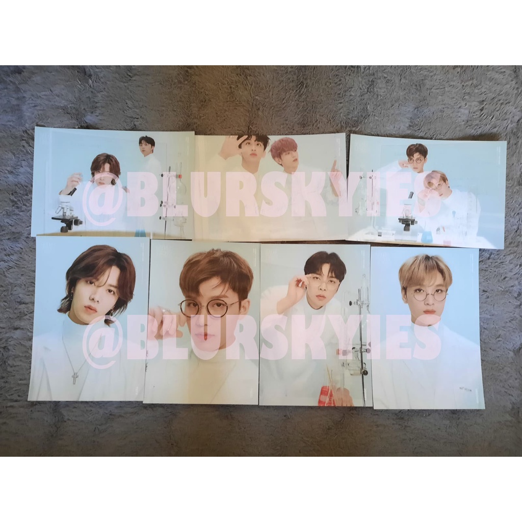 [OFFICIAL] A4 POSTER SEASON GREETING YUTA TAEIL JOHNNY MARK TAEYONG HAECHAN NCT 127 2020