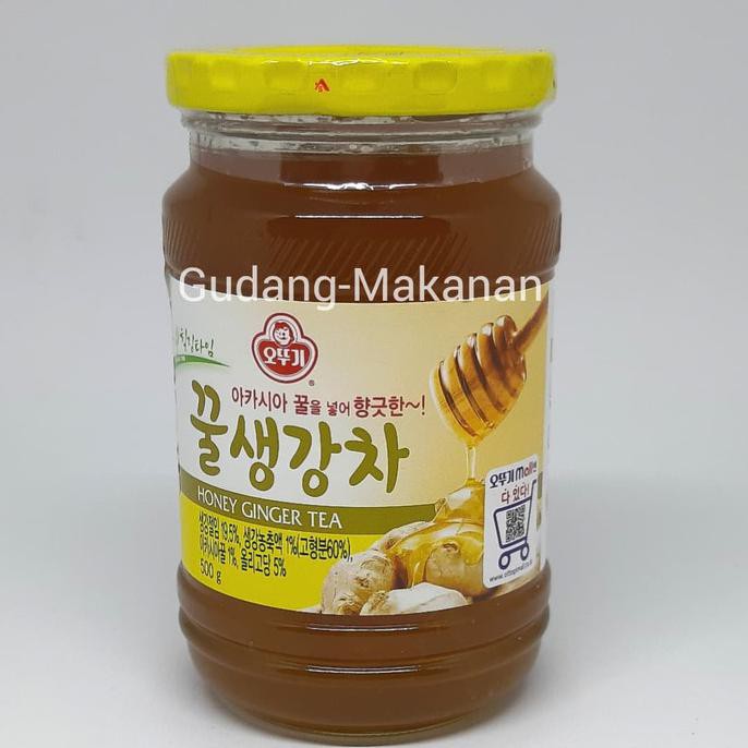 

HONEY GINGER TEA 500gr / MINUMAN TEH JAHE MADU ASLI KOREA - Standard