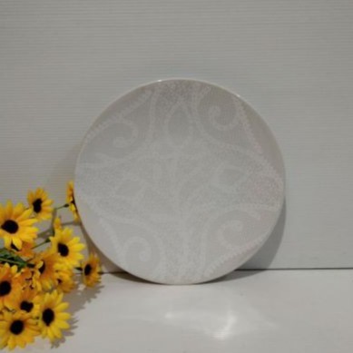 Piring Salad Motif / Piring Keramik Motif / Piring  Keramik Hias 021