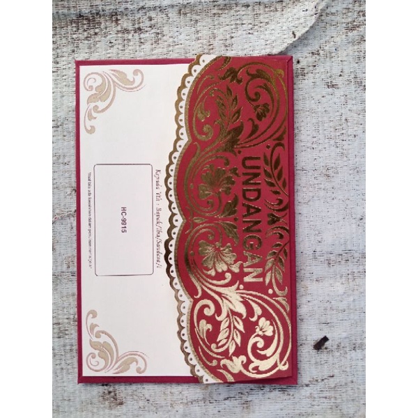 Blanko Undangan Erba HC-9915