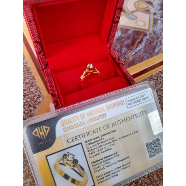 cincin emas berlian banjar