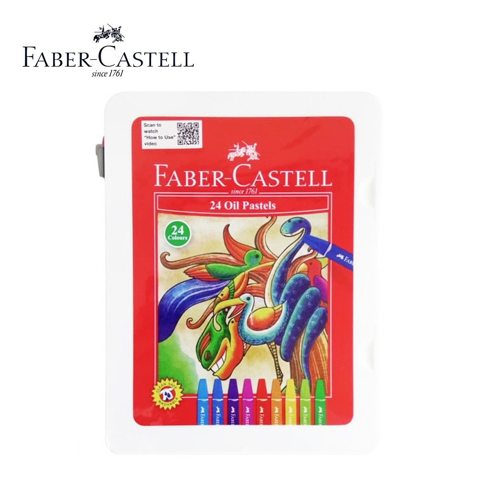 

Crayon Pastel Alat Mewarnai Faber-Castell Hexagonal Oil Pastel Terlaris By bali Art Supplies