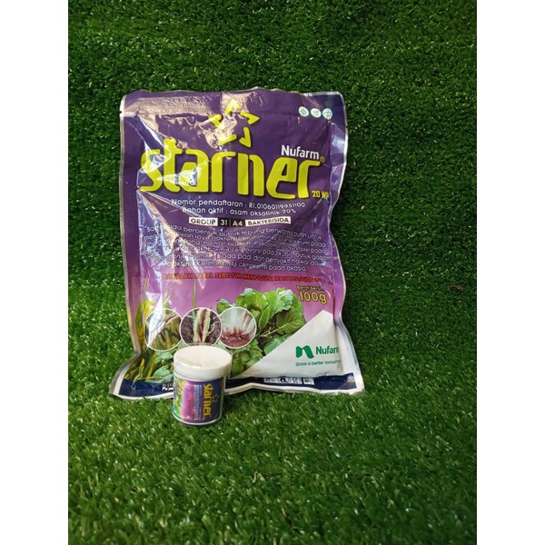 Starner bakterisida 20 wp, repack 5 gram, Starner Nufarm obat kayu