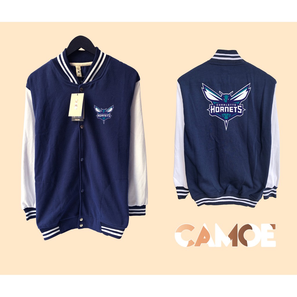 Jaket varsity baseball Charlotte Hernots NBA Basketball