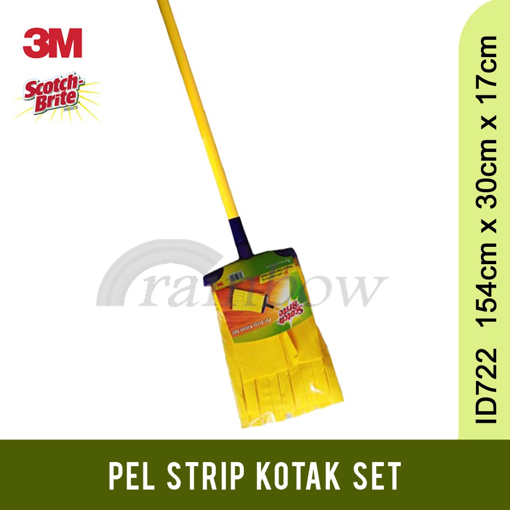 3M Scotch Brite ID 722 Pel Strip Kotak Set / Pel Strip Kuning