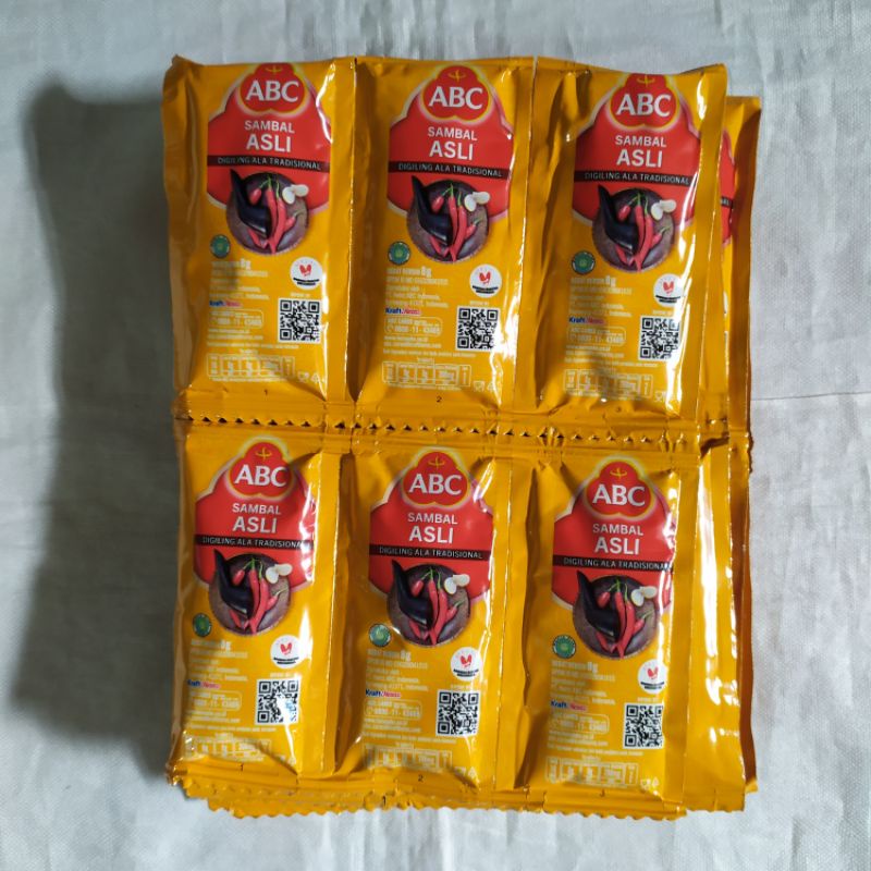 

SAMBAL ASLI ABC SACHET (isi 36 pcs)