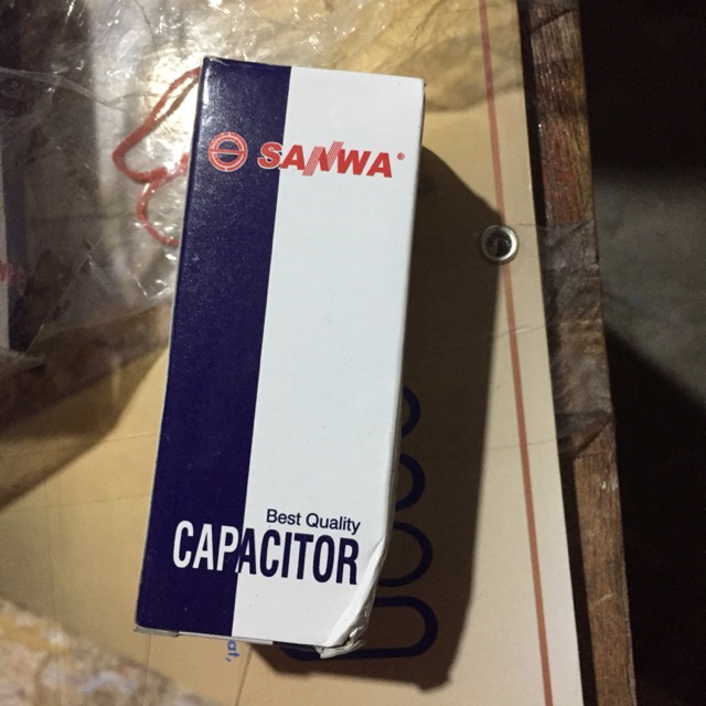 Kapasitor pompa air sanwa 12 uf