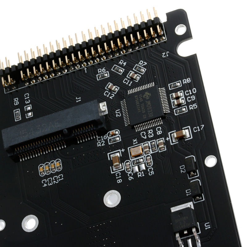 Btsg PCI-E mSATA SSD Converter Ke Kartu Adapter HDD Interface Data/IDE 2.5 &quot;Dengan Untuk Case