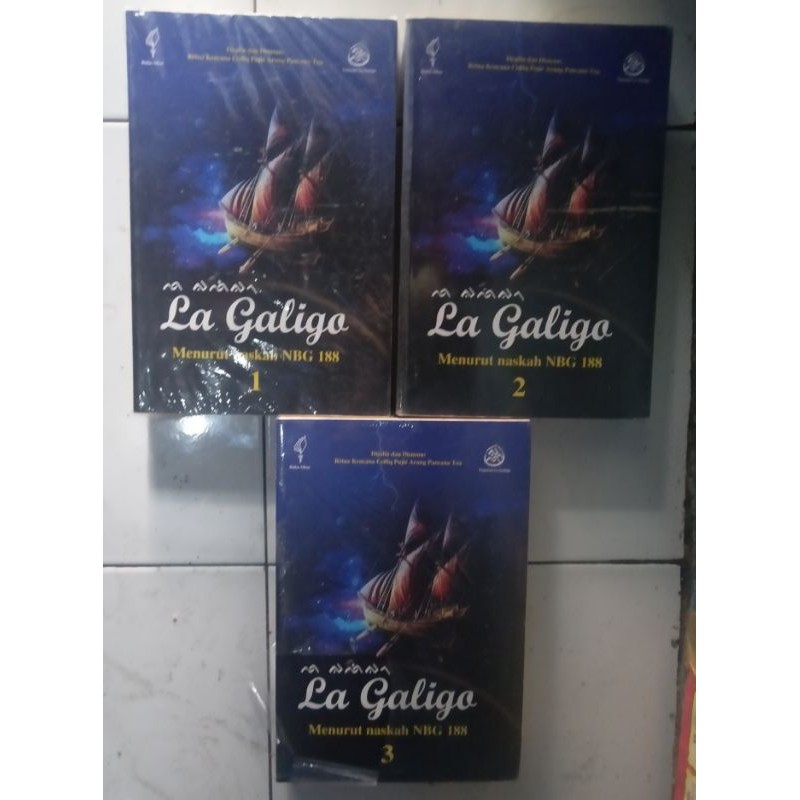 La Galigo Jilid 123 Original