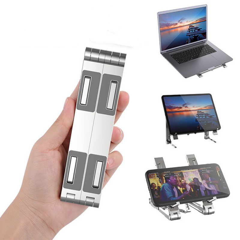 Triple W 3 in 1 Mini Laptop Stand Holder Portable Dudukan Tablet HP